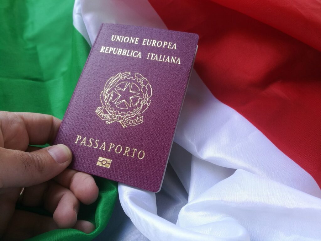 entenda como tirar o passaporte italiano