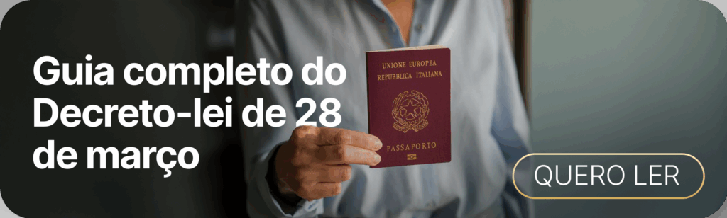 Decreto cidadania italiana
